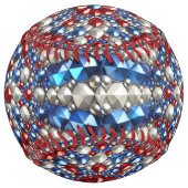 ソフトボールとオランダカラーデザイン ソフトボール (正面)