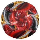 ソフトボールとドイツカラーデザイン ソフトボール (正面)