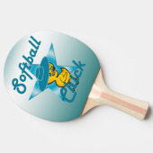 ソフトボールのひよこ#7 卓球ラケット (横)