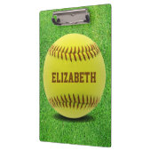 ソフトボールのカスタムな球のクリップボード クリップボード (左)