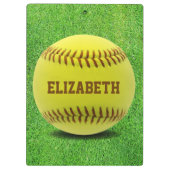 ソフトボールのカスタムな球のクリップボード クリップボード (裏面)