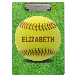 ソフトボールのカスタムな球のクリップボード クリップボード