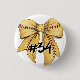 ソフトボールのコケカスタムット/ボーイング 缶バッジ