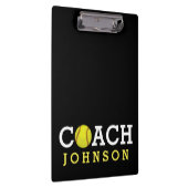 ソフトボールのコーチの名前をカスタムする クリップボード (右)