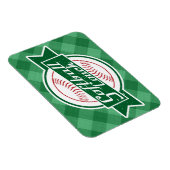 ソフトボールのコーチマグネット マグネット (右側)