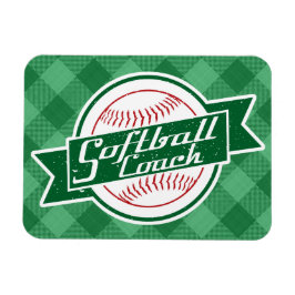 ソフトボールのコーチマグネット マグネット