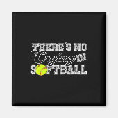 ソフトボールのスロー泣き叫びバッターSに39sは存在しない マグネット (正面)