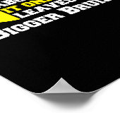 ソフトボールの投手にソフトな点はおもしろいない ポスター (角)