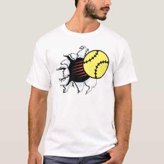 ソフトボールの裂け目それ Tシャツ