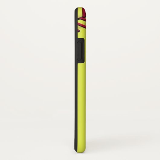 ソフトボールはこのプリンセスクリートの引用文を身に着けています Case-Mate iPhoneケース (裏面/右)