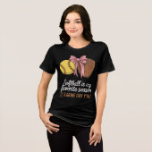 ソフトボールは私の一番好きなシーズン トライブレンドTシャツ (正面全面)