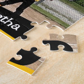 ソフトボールまたは野球3フォトジグソーパズル黄 ジグソーパズル (側面)