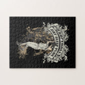 ソフトボールを食べて下さい、眠らせて下さい、遊んで下さい ジグソーパズル (横)