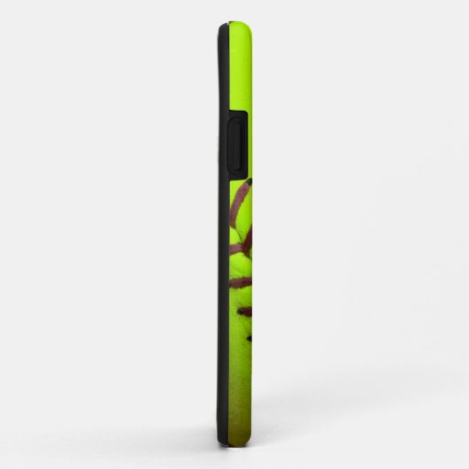 ソフトボールイエローファーストピッチモノグラムIPHONE 5ケース Case-Mate iPhoneケース (裏面/右)