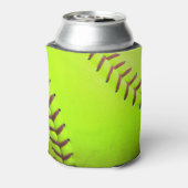 ソフトボールイエローファーストピッチ8U 10U 12Uクーラーボックス 缶クーラー (缶裏面)