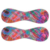 ソフトボールカラフルステンドグラス ソフトボール (パネル)