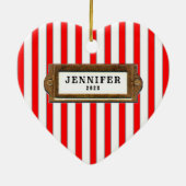 ソフトボールクリスマス2023 セラミックオーナメント (裏面)