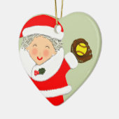 ソフトボールクリスマス2023 セラミックオーナメント (左)