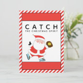 ソフトボールクリスマス シーズンカード (スタンド正面)