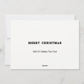 ソフトボールクリスマス シーズンカード (裏面)