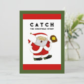 ソフトボールクリスマス シーズンカード (スタンド正面)