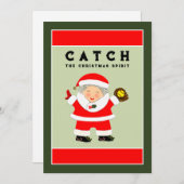 ソフトボールクリスマス シーズンカード (正面/裏面)