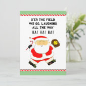 ソフトボールクリスマス シーズンカード (スタンド正面)