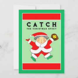 ソフトボールクリスマス シーズンカード