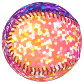 ソフトボールグリッターグラフィック ソフトボール (正面左)