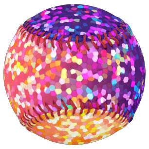 ソフトボールグリッターグラフィック ソフトボール