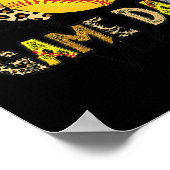 ソフトボールゲームデイビーブレパードソフトボールママムゲーム ポスター (角)