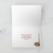 ソフトボールコーチありがとう サンキューカード (内部)