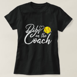 ソフトボールコーチの妻 コーチに指名 Tシャツ