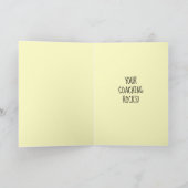 ソフトボールコーチ評価カード、サンキューカード 案内状 (内部)