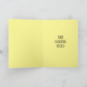 ソフトボールコーチ評価カード、サンキューカード 案内状 (内部)