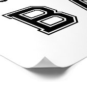 ソフトボールシニア夜間卒業ポスター ポスター (角)