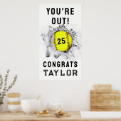 ソフトボールシニア夜間卒業 ポスター (キッチン)