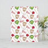 ソフトボールスクラップブック紙 (スタンド正面)