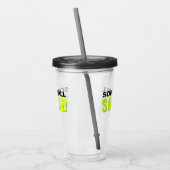 ソフトボールスクワッドタンブラー アクリルタンブラー (左)