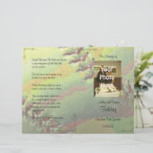 ソフトボールスポーツテーマフォト結婚式 プログラム (スタンド正面)