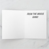 ソフトボールチームから集団大 カード (内部)