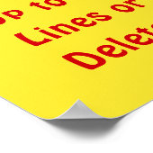 ソフトボールチームのポスター選手のためのソフトボールのポスター ポスター (角)