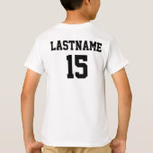 ソフトボールチームカスタム Tシャツ (裏面)