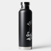 ソフトボールチームプレーヤーADD NAME パーソナライズされた League ウォーターボトル (右面)