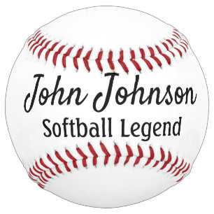 ソフトボールテンプレート、自分の文字を挿入 ソフトボール