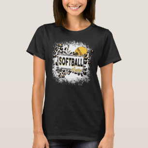 ソフトボールナナナヒョウ漂白ソフトボール試合日 Tシャツ
