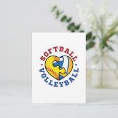 ソフトボールバレーボール ポストカード (スタンド正面)