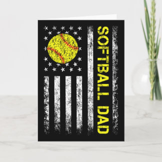 ソフトボールパパシャツ メンズ ダディ スポーツ好き アメリカンF カード