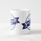 ソフトボールパパマグ ジャンボコーヒーマグカップ (正面)