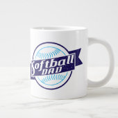 ソフトボールパパマグ ジャンボコーヒーマグカップ (右)
